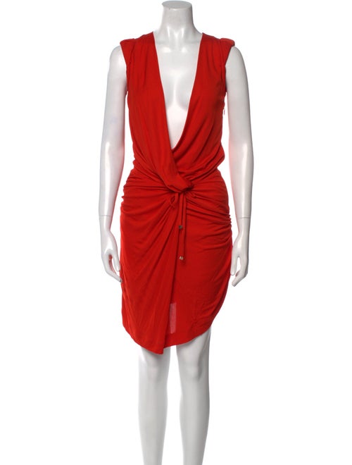 Gucci V-Neck Midi Length Dress