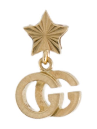 Gucci 18K Running G Star Single Earring