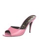 Gucci Patent Leather Mules