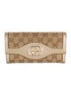 Gucci GG Canvas Canvas Continental Wallet
