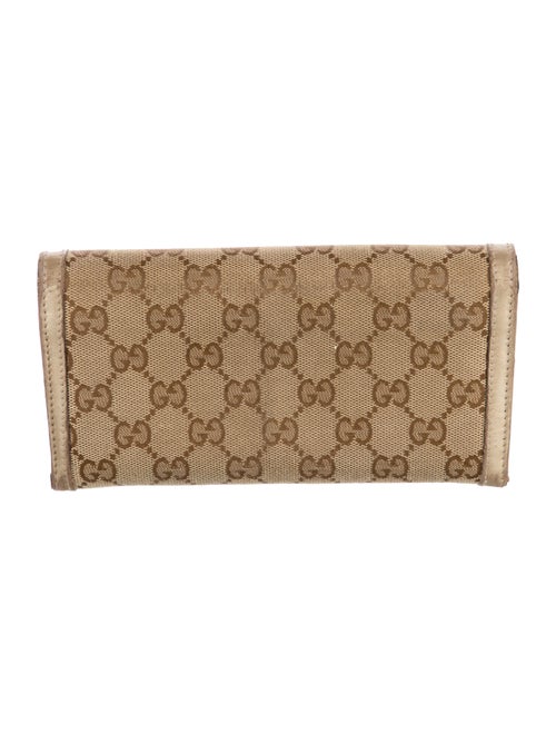 Gucci GG Canvas Canvas Continental Wallet