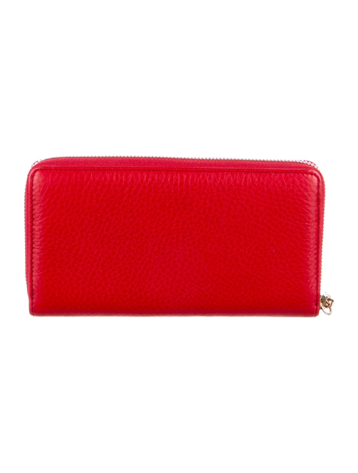 Gucci Interlocking G Logo Leather Continental Wallet