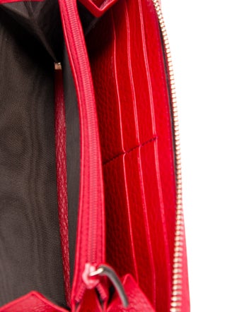 Gucci Interlocking G Logo Leather Continental Wallet