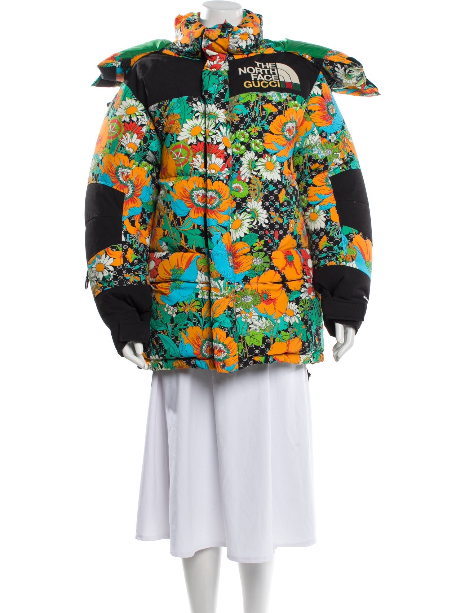 The North Face x Gucci 2022 Nylon Down Jacket