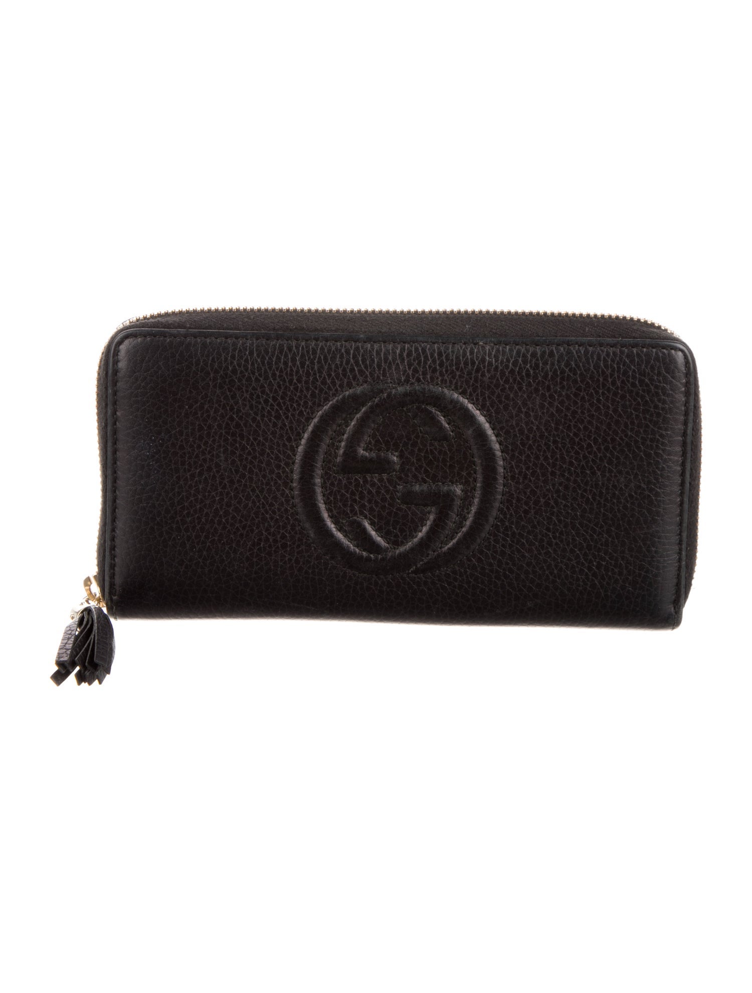 Gucci Interlocking G Logo Leather Continental Wallet