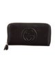 Gucci Interlocking G Logo Leather Continental Wallet