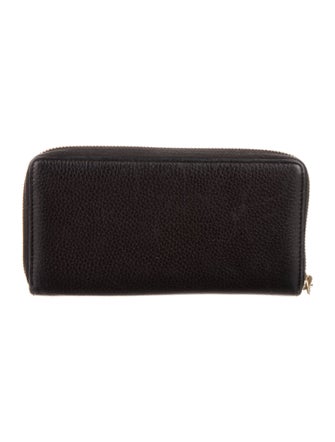 Gucci Interlocking G Logo Leather Continental Wallet