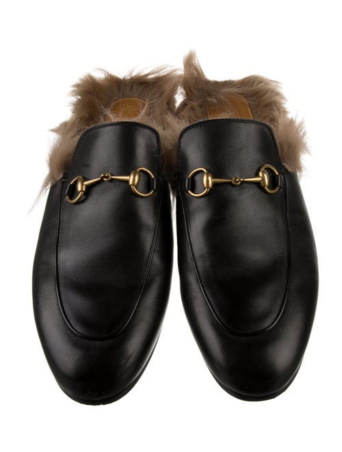 Gucci Princetown Horsebit Accent Mules