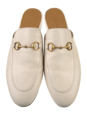 Gucci Horsebit Accent Leather Mules