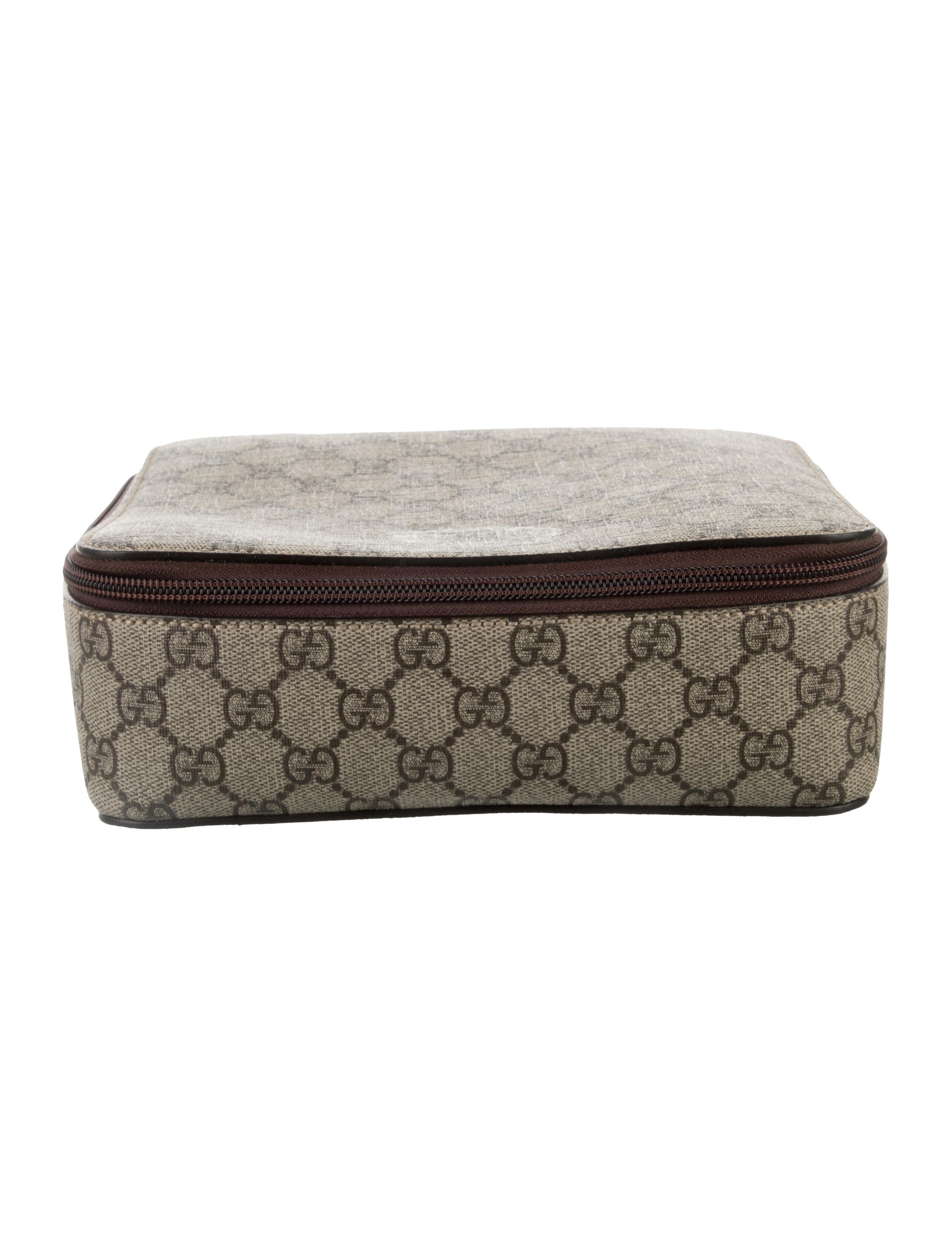 Gucci Gucci Coated Canvas Cosmetic bag