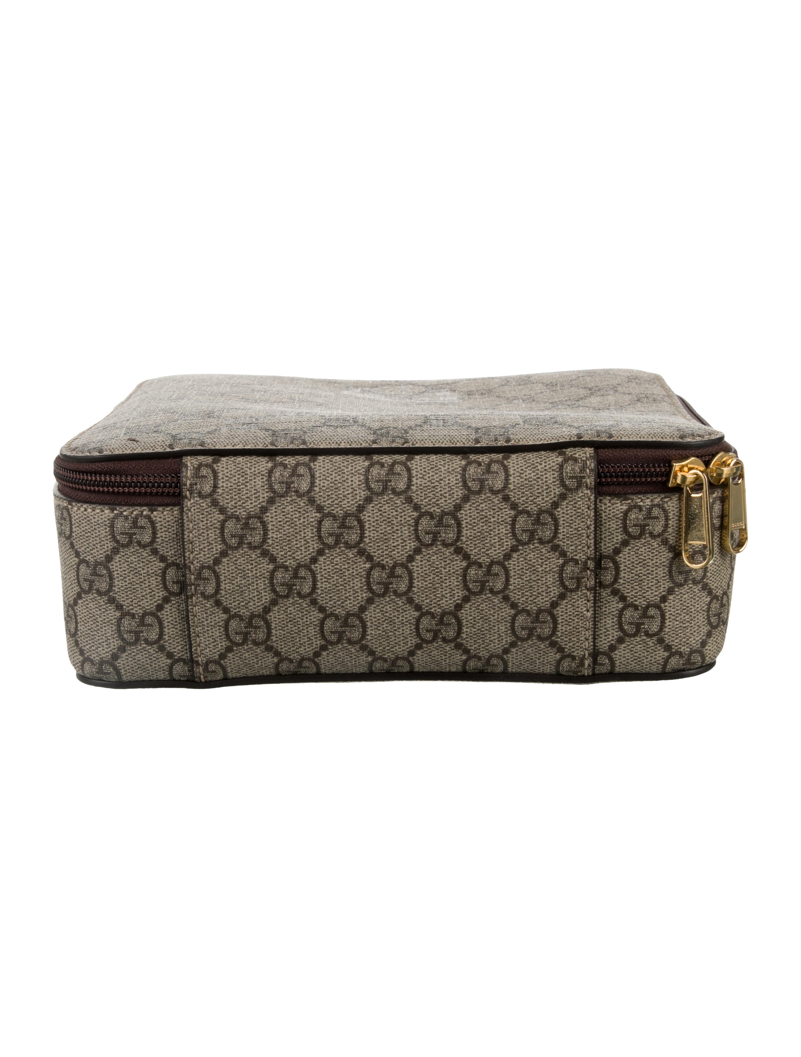 Gucci Gucci Coated Canvas Cosmetic bag