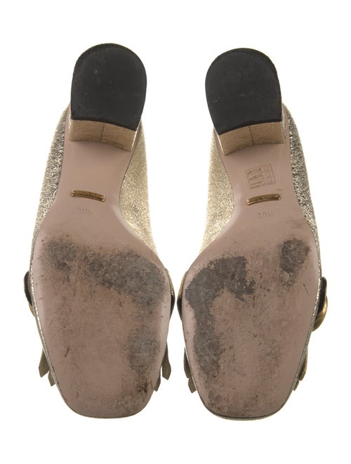 Gucci Double G Logo Leather Pumps