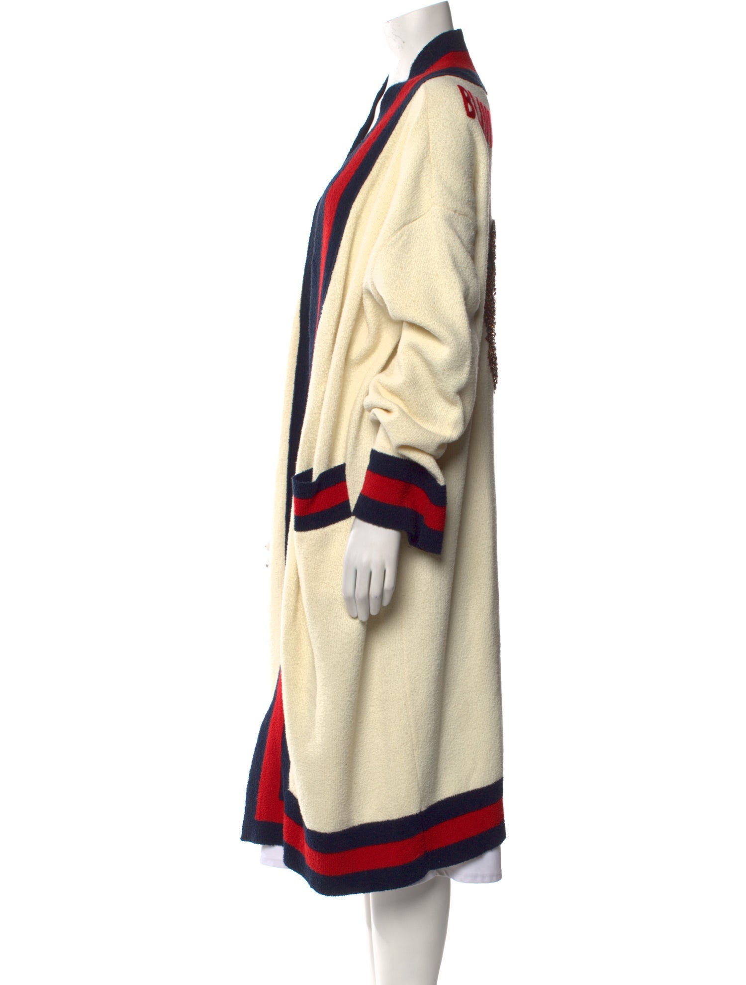 Gucci 'Blind For Love' Striped Sweater