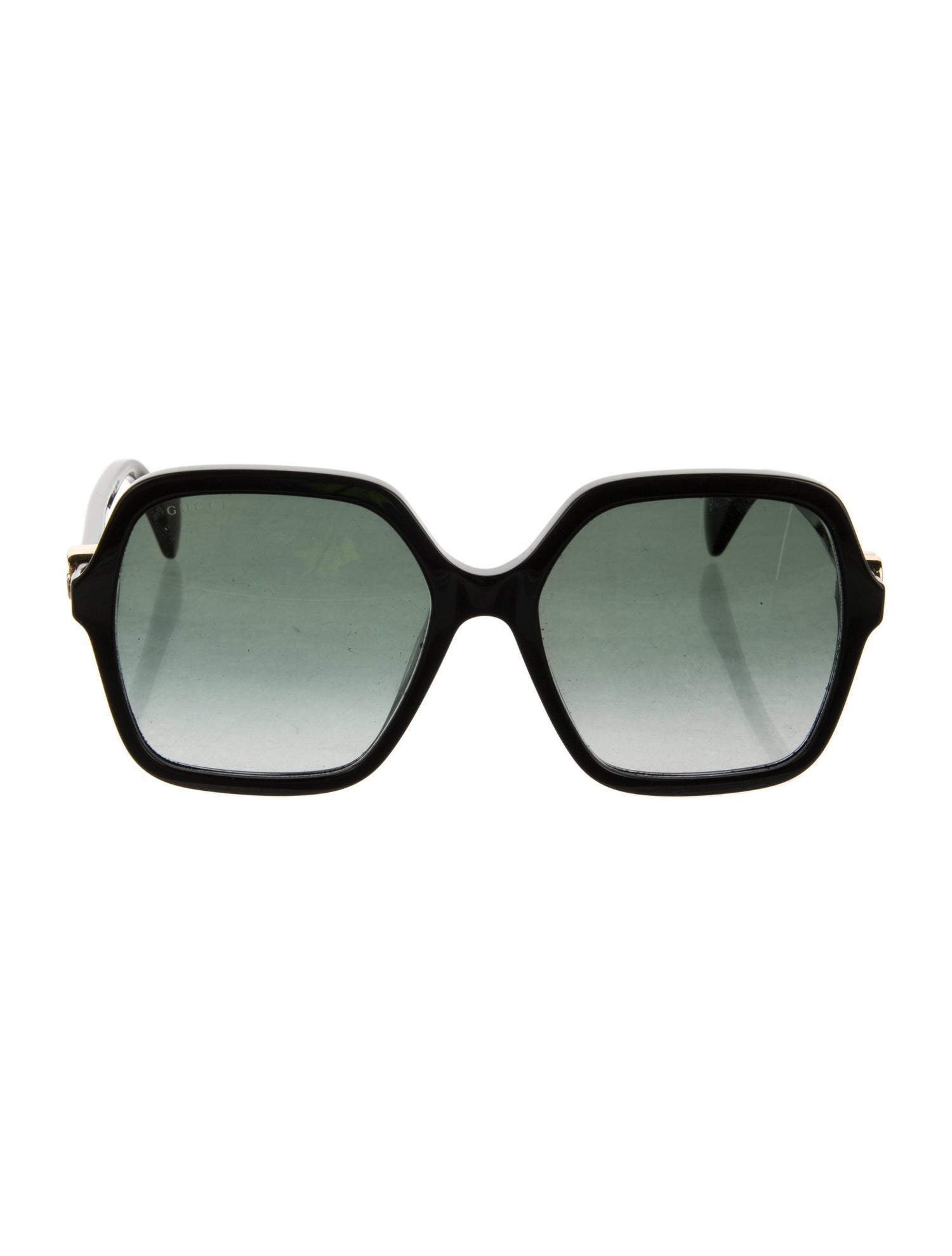 Gucci Double G Logo Oversize Sunglasses