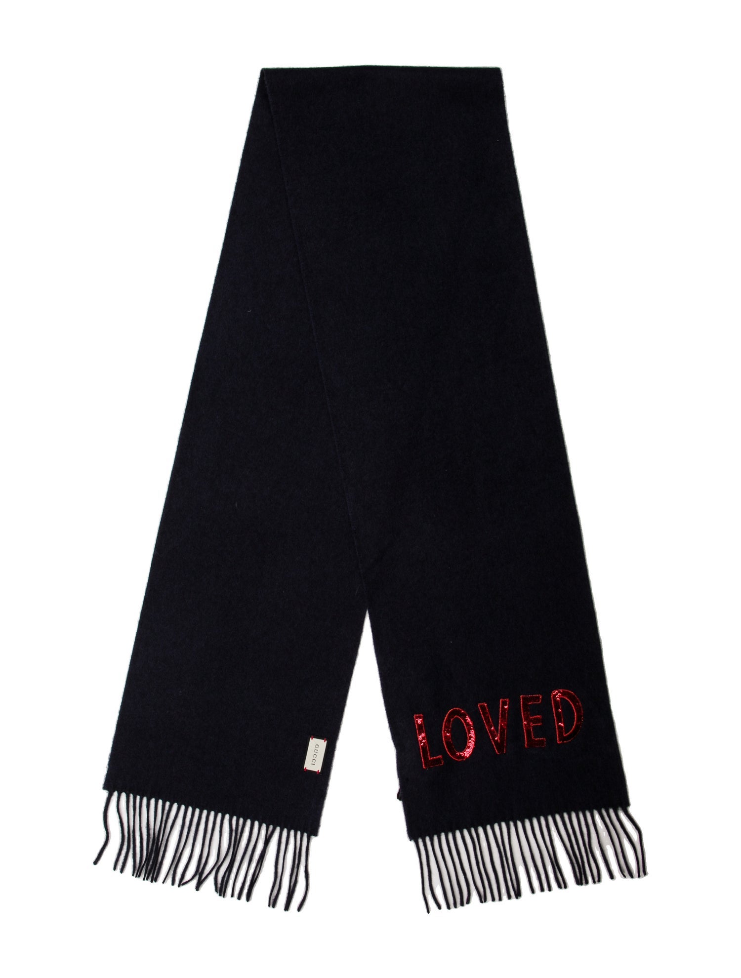 Gucci Silk GG Logo Scarf