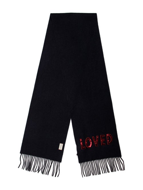 Gucci Silk GG Logo Scarf