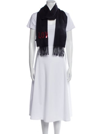 Gucci Silk GG Logo Scarf