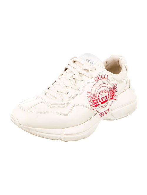 Gucci Interlocking G Logo Leather Sneakers
