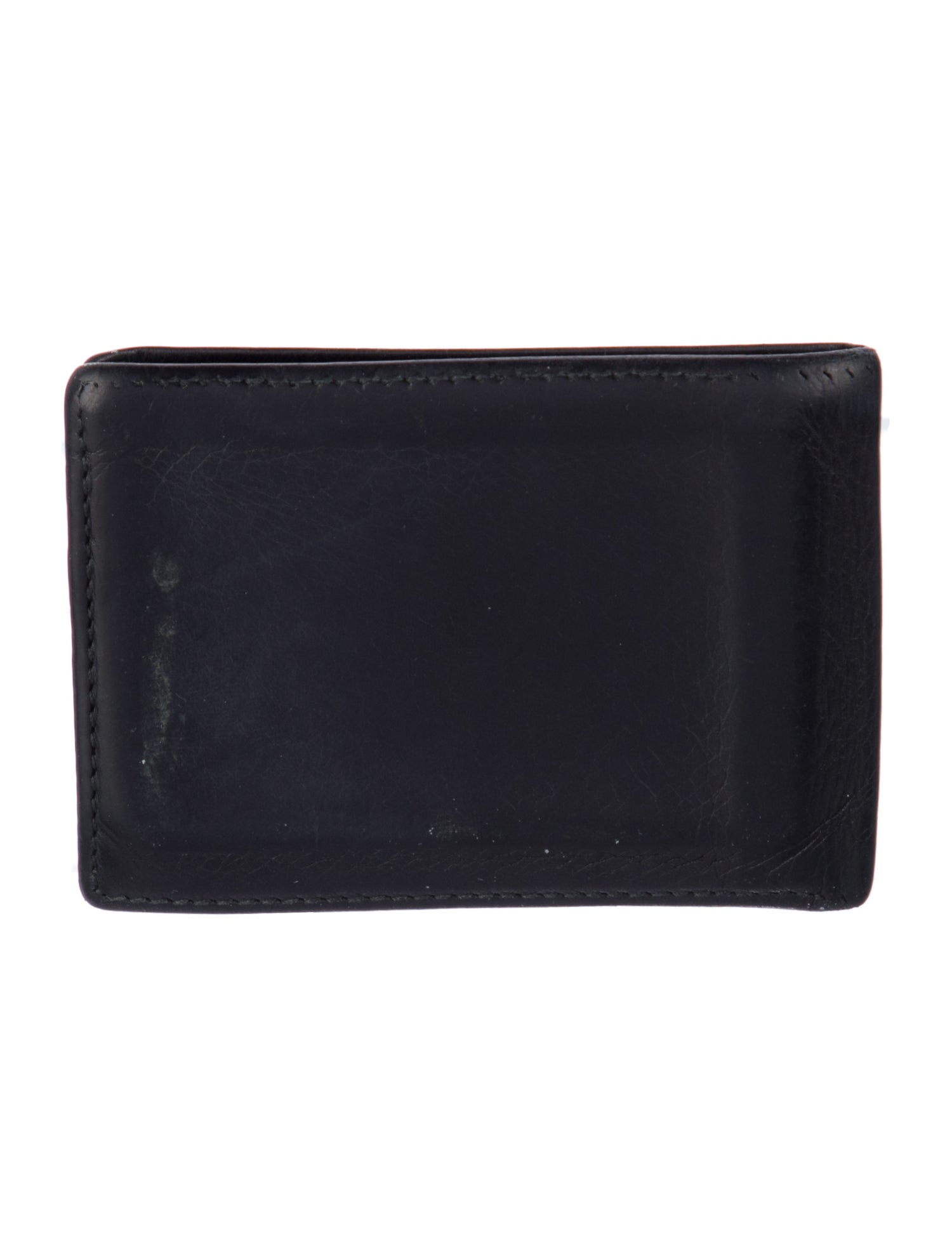 Gucci Leather Bifold Wallet Interlocking G Logo Bifold Wallet