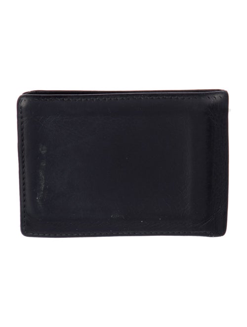 Gucci Leather Bifold Wallet Interlocking G Logo Bifold Wallet