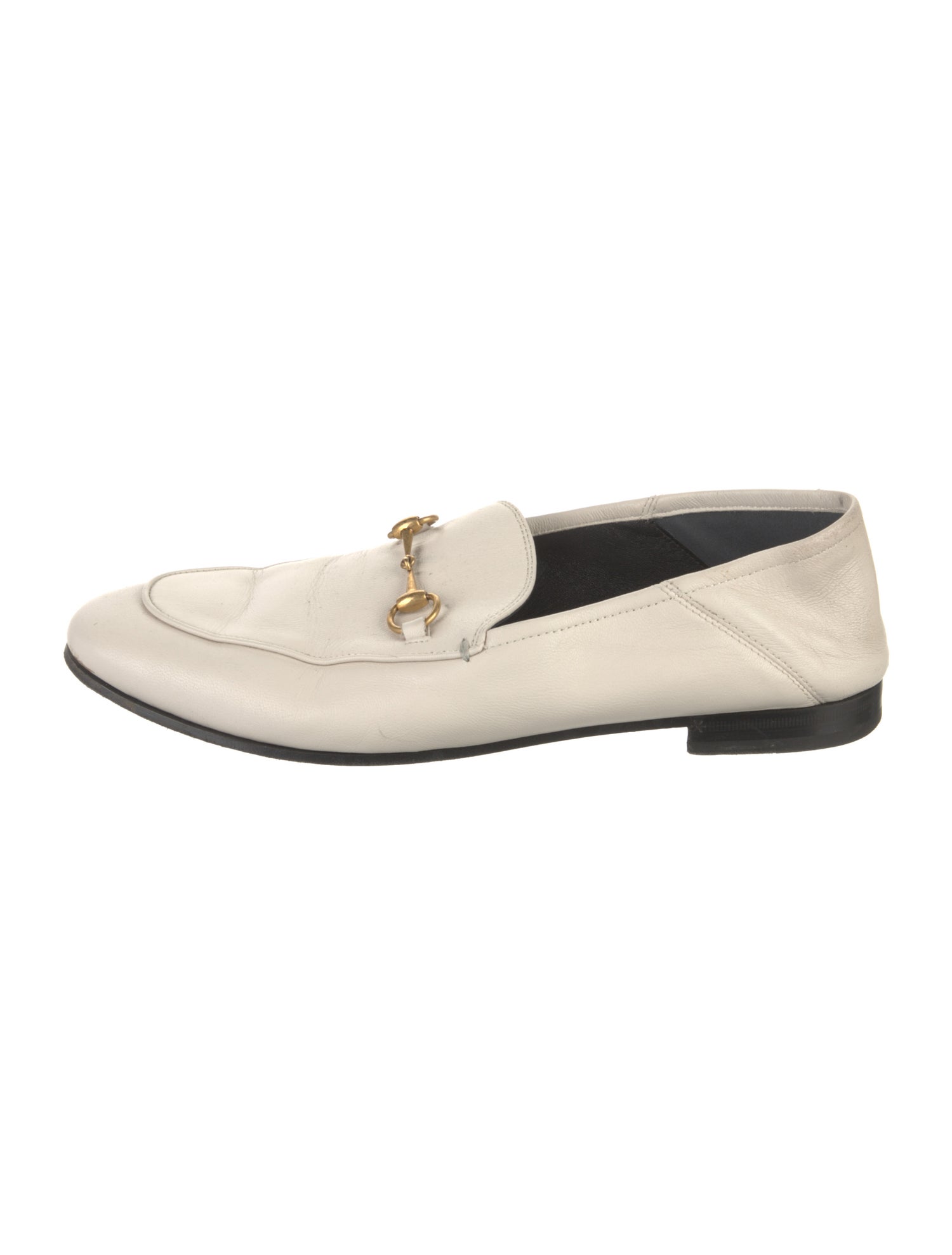 Gucci Horsebit Accent Leather Loafers