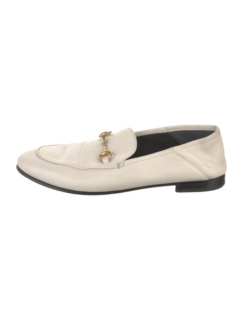 Gucci Horsebit Accent Leather Loafers