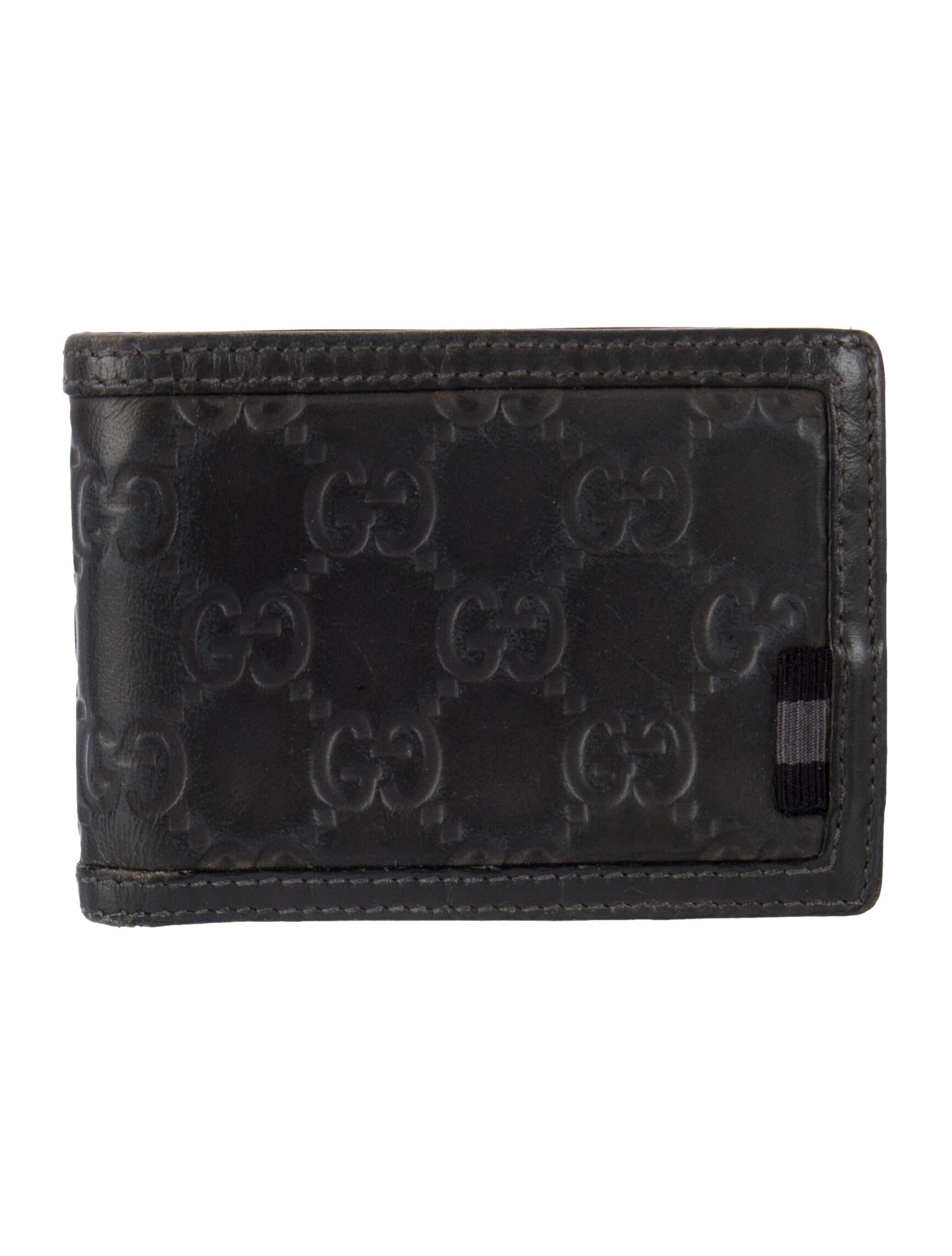Gucci GG Signature Leather Bifold Wallet