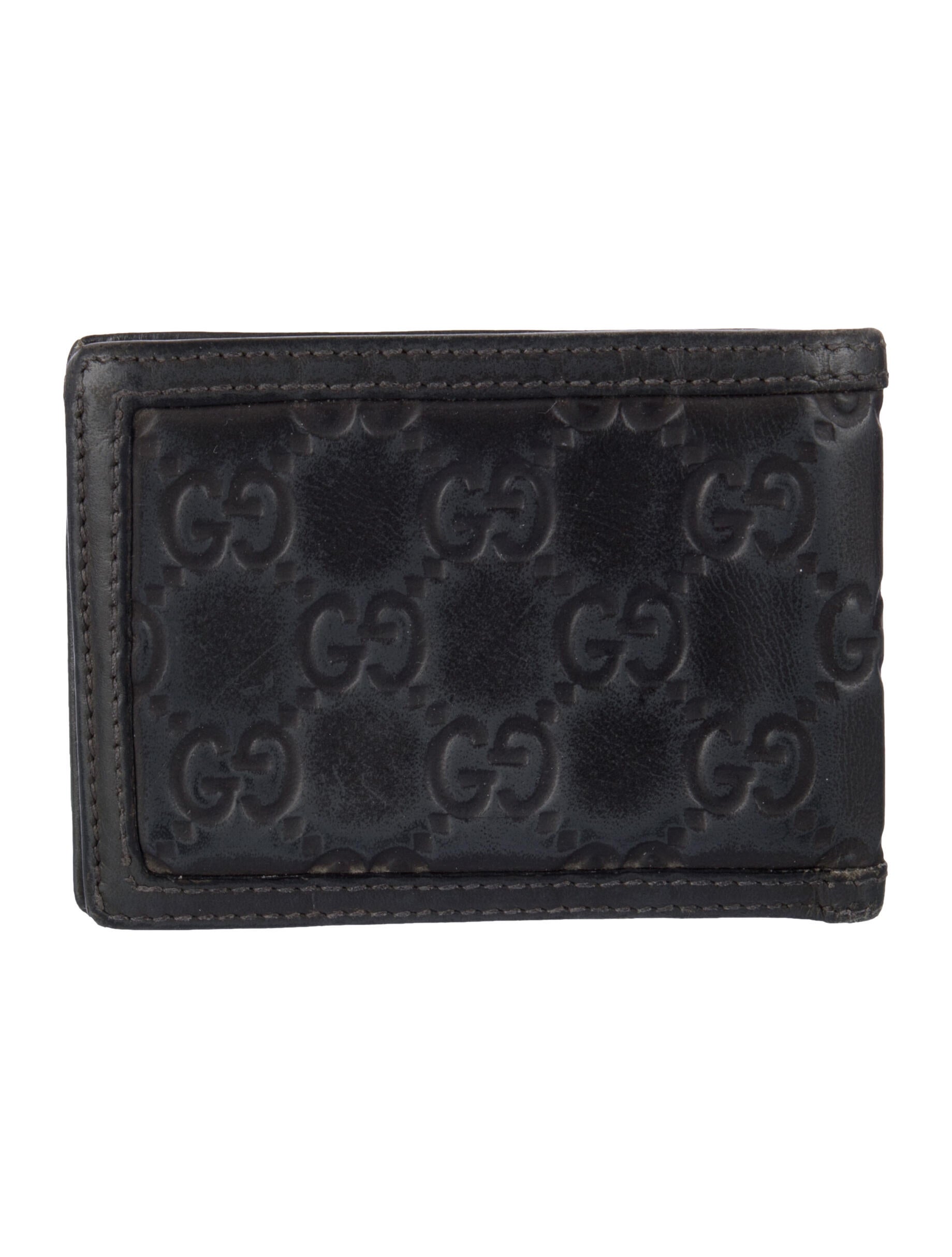 Gucci GG Signature Leather Bifold Wallet