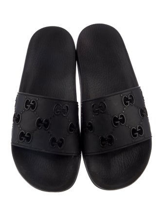 Gucci GG Logo Rubber Slides