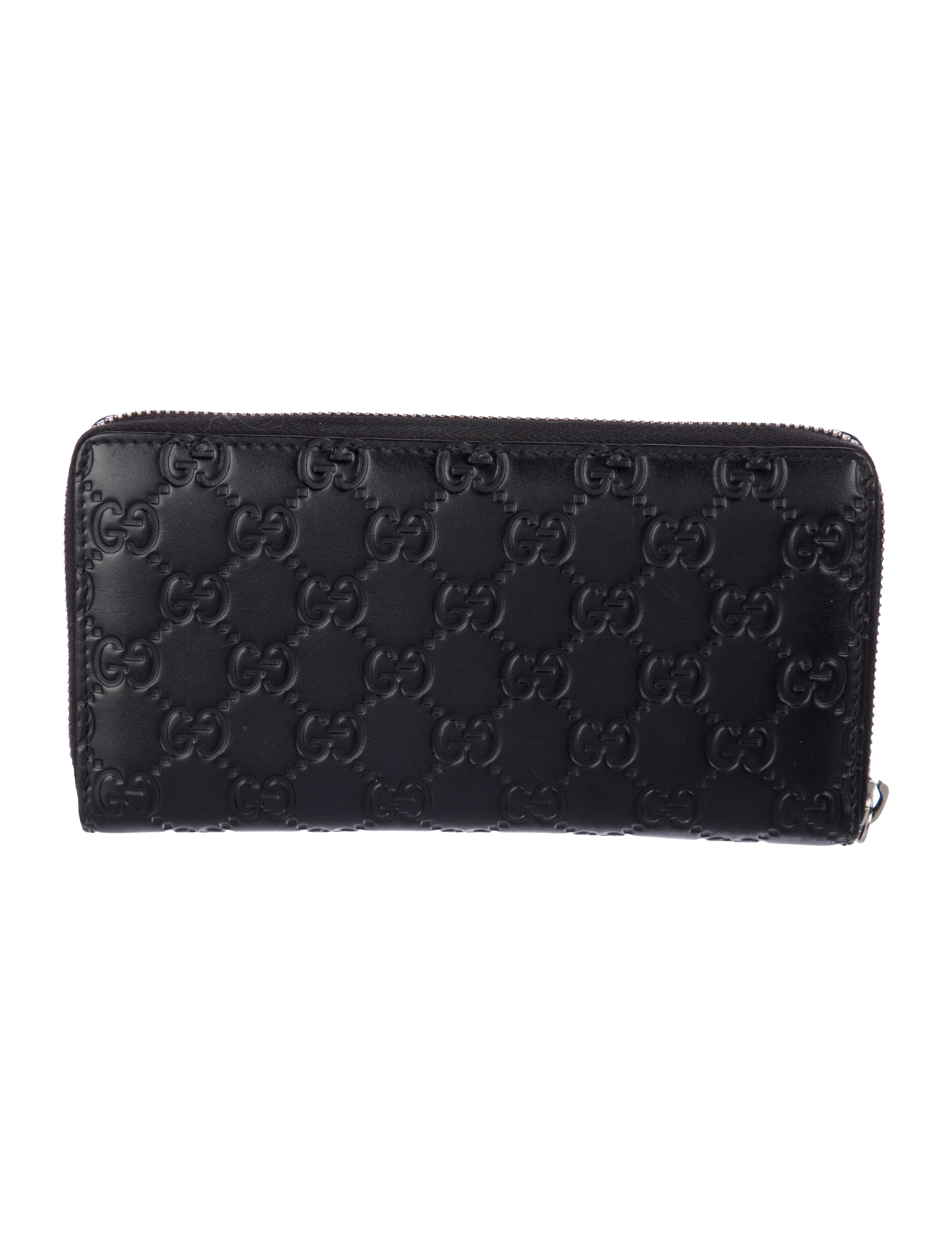 Gucci Interlocking G Logo Leather Continental Wallet