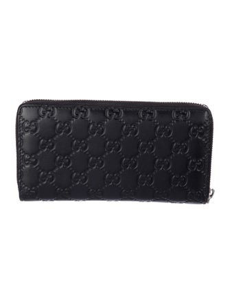 Gucci Interlocking G Logo Leather Continental Wallet