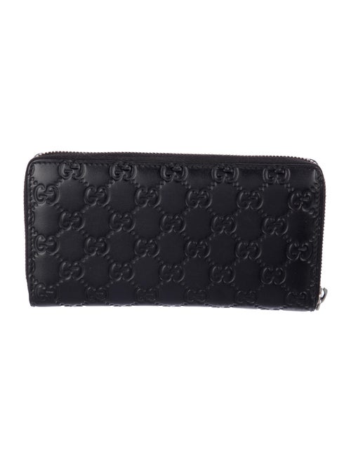 Gucci Interlocking G Logo Leather Continental Wallet