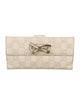 Gucci GG Logo Leather Continental Wallet