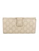 Gucci GG Logo Leather Continental Wallet