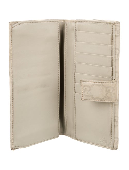 Gucci GG Logo Leather Continental Wallet