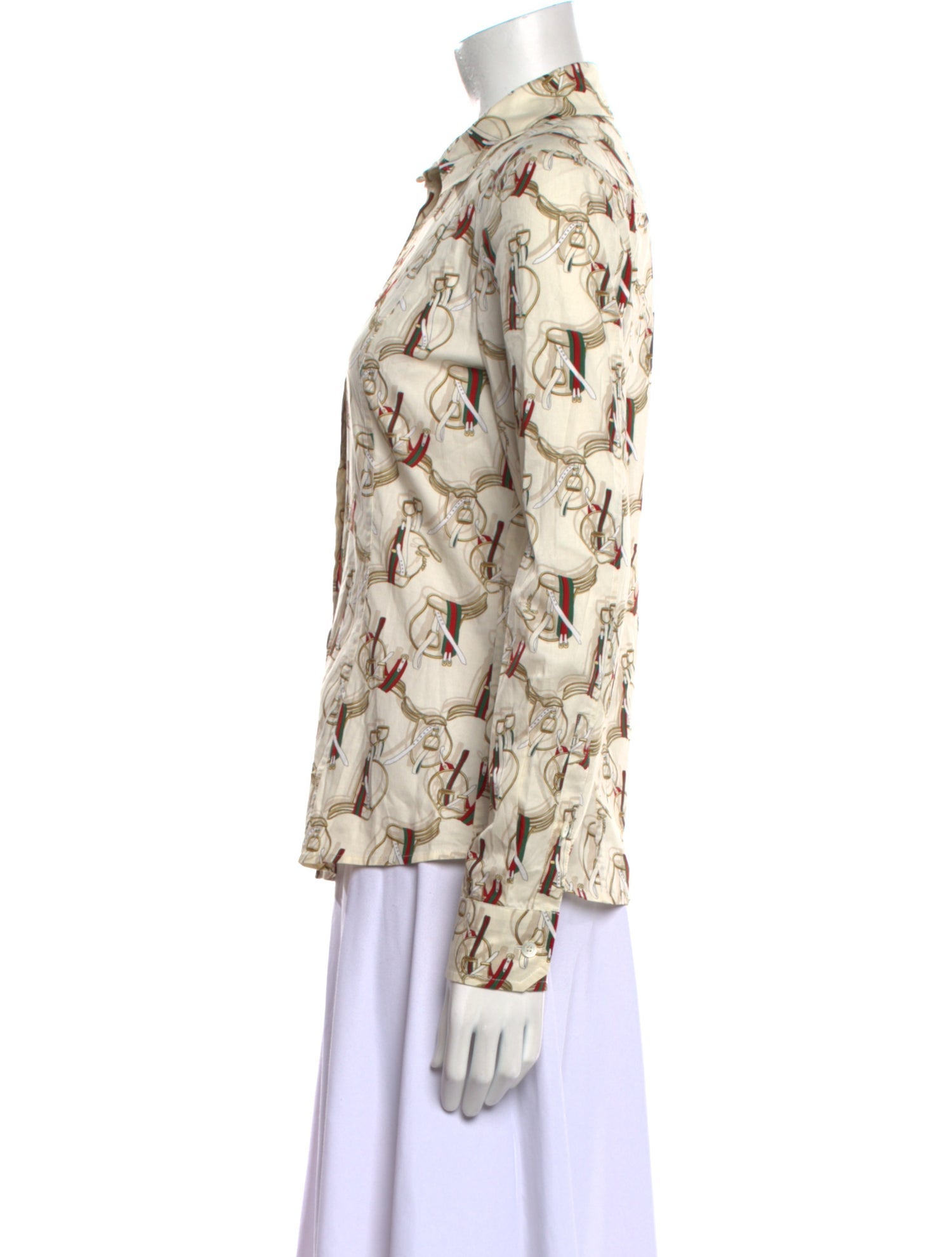 Gucci Vintage 2008 Button-Up Top