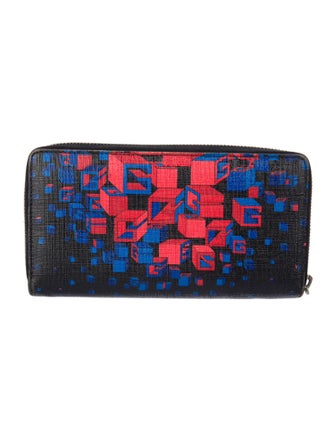 Gucci Square G Space Continental Printed Continental Wallet