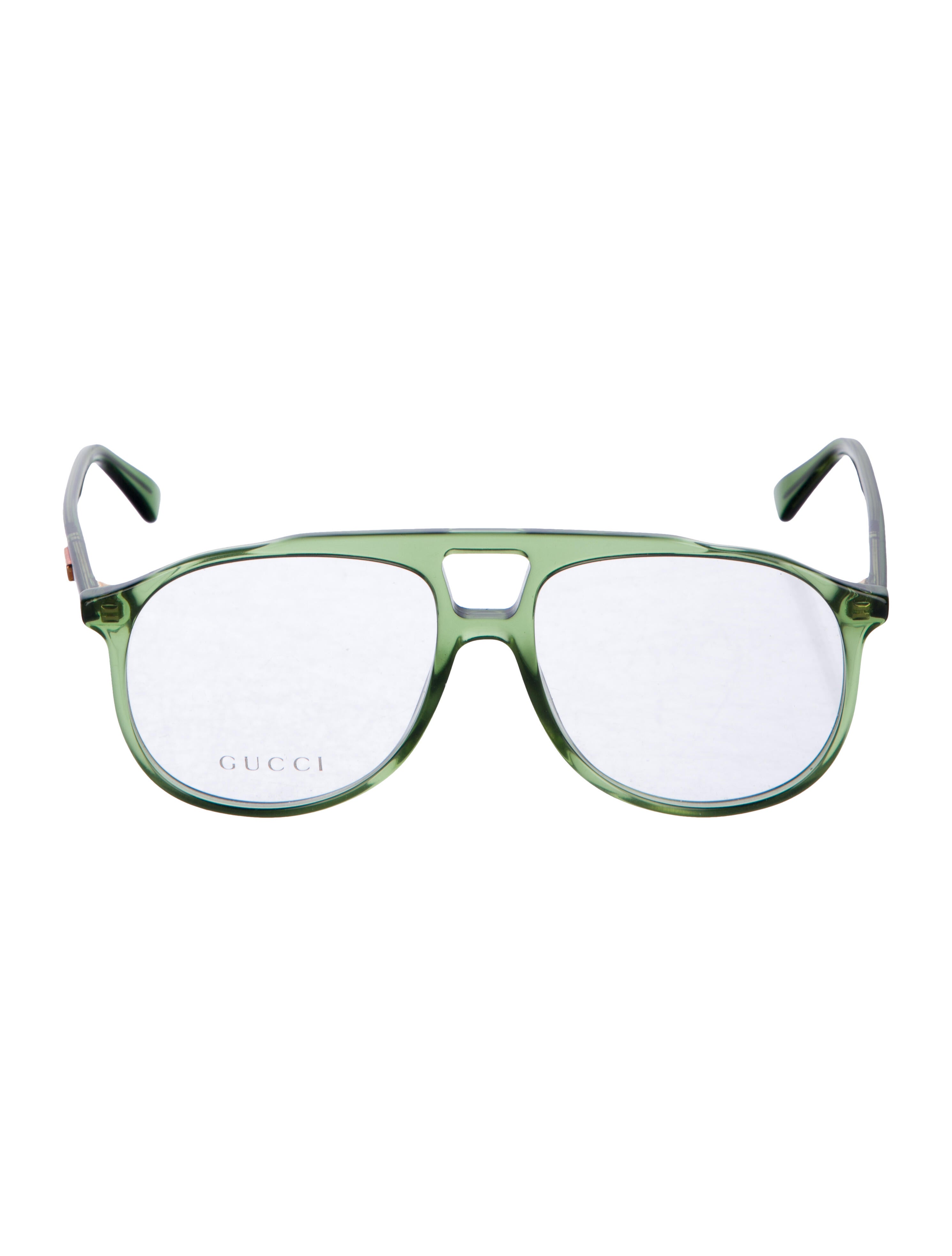 Gucci Aviator Eyeglasses