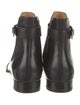 Gucci Interlocking G Logo Leather Chelsea Boots