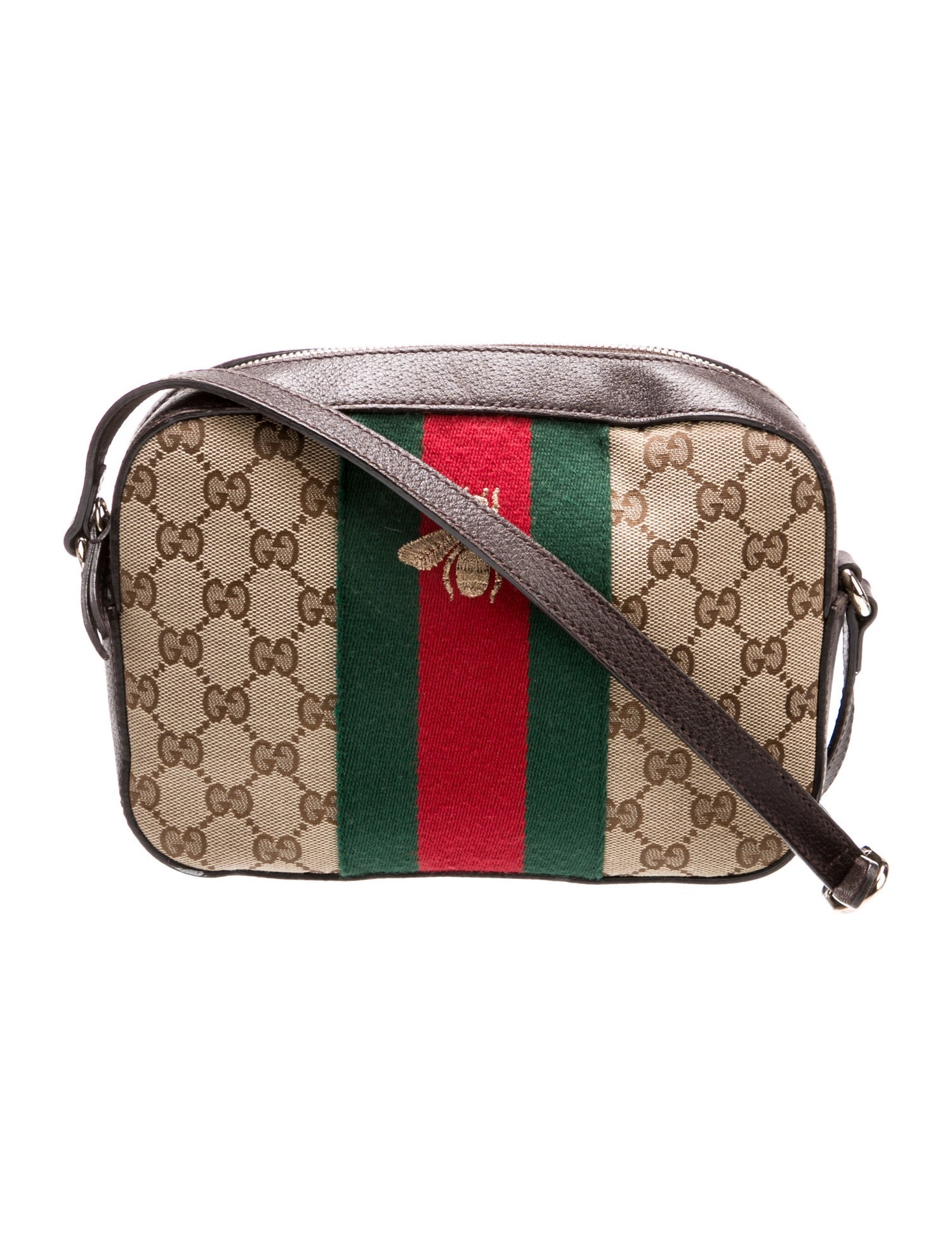 Gucci GG Canvas Webby Bee