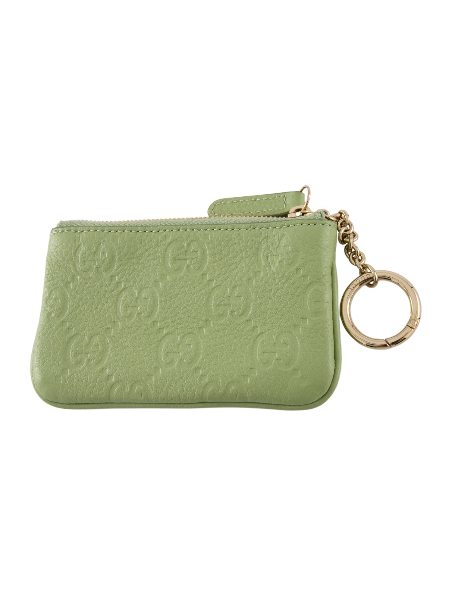 Gucci Leather Wallet Keychain