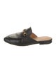 Gucci Horsebit Accent Leather Mules