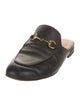 Gucci Horsebit Accent Leather Mules