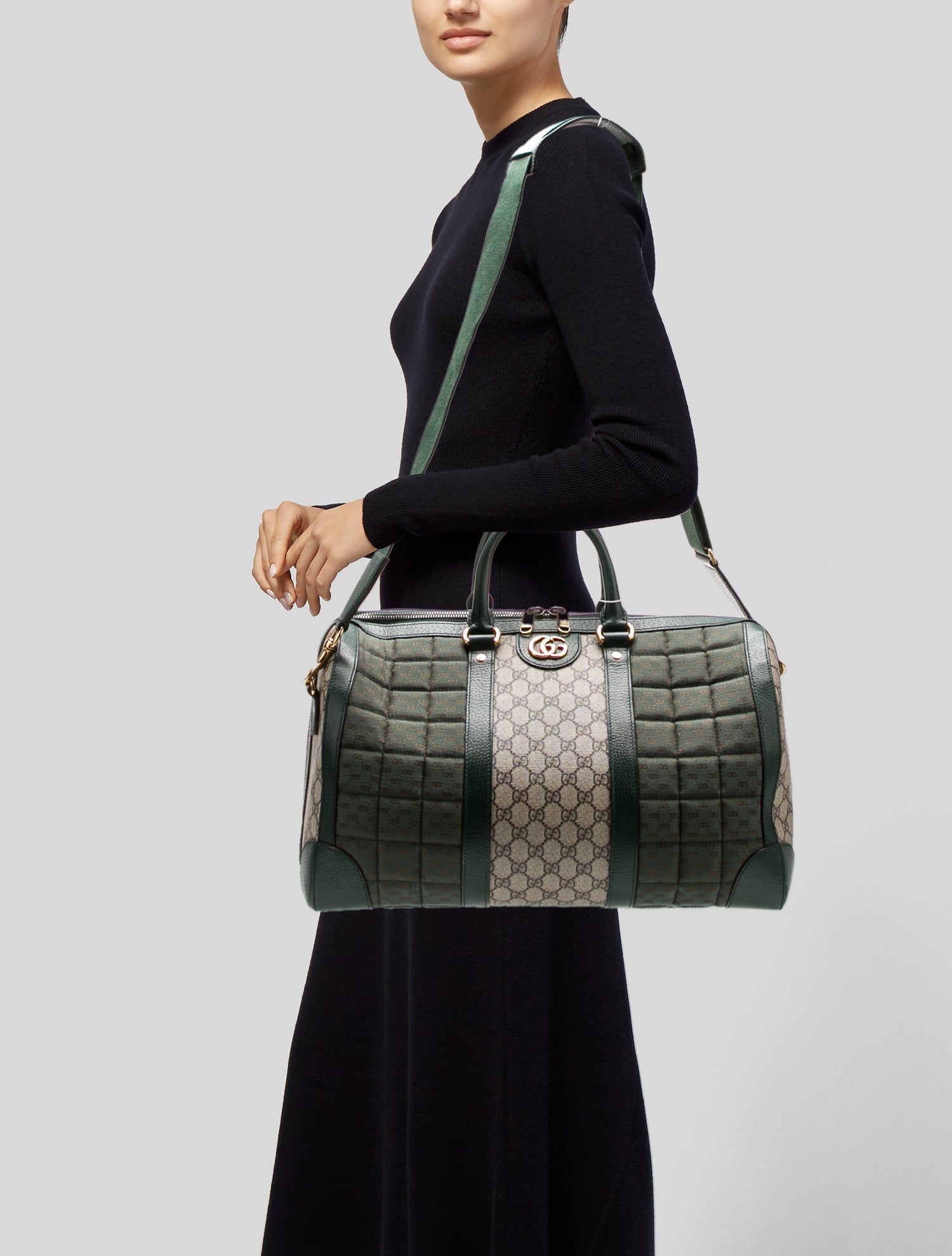 Gucci GG Supreme Weekender Bag