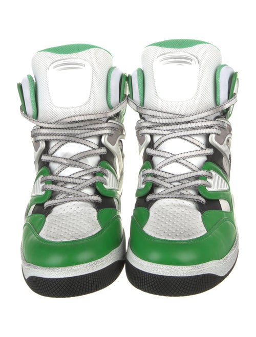 Gucci Interlocking G Logo Leather Sneakers