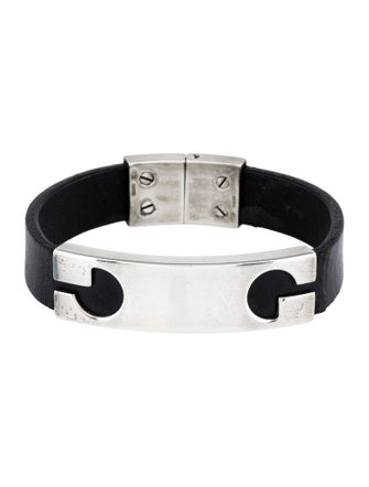 Gucci Leather G Bracelet