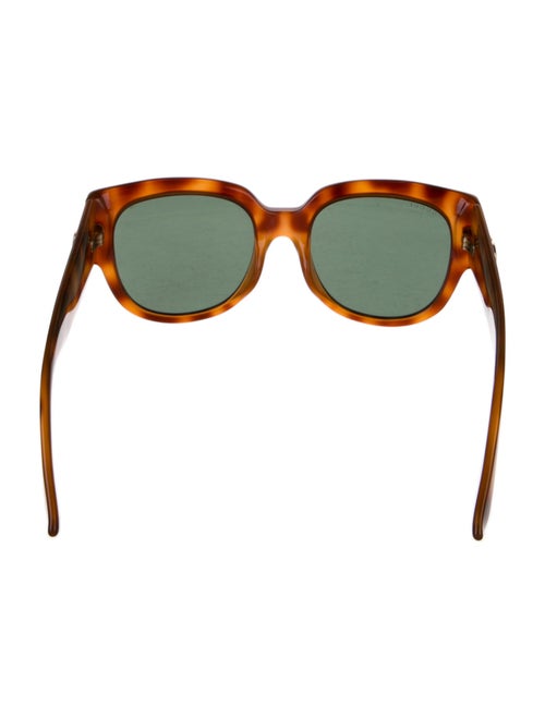 Gucci Oversize Tinted Sunglasses Interlocking G Logo Sunglasses