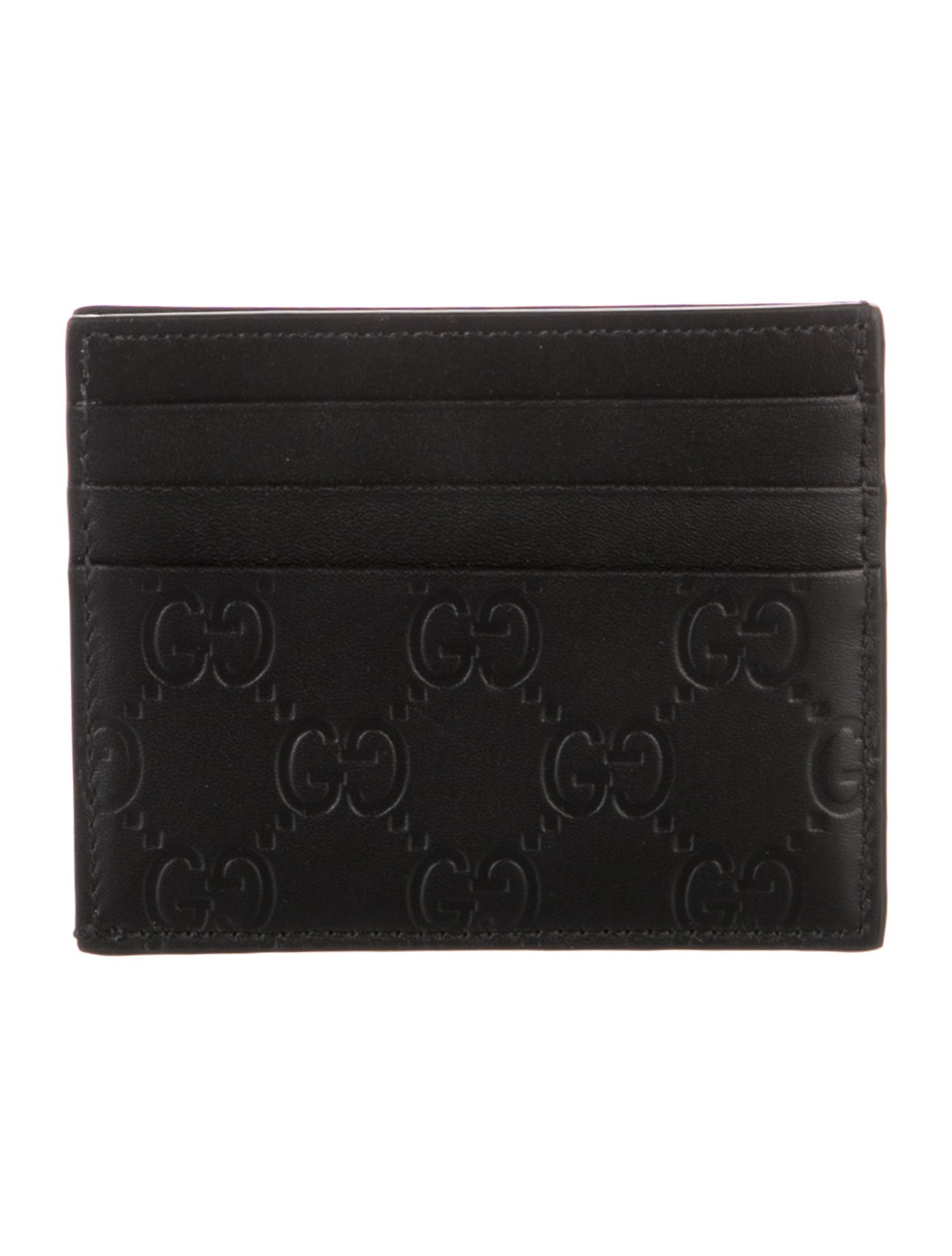 Gucci Guccissima Cardholder GG Supreme Card Holder