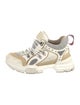 Gucci Leather Colorblock Pattern Chunky Sneakers