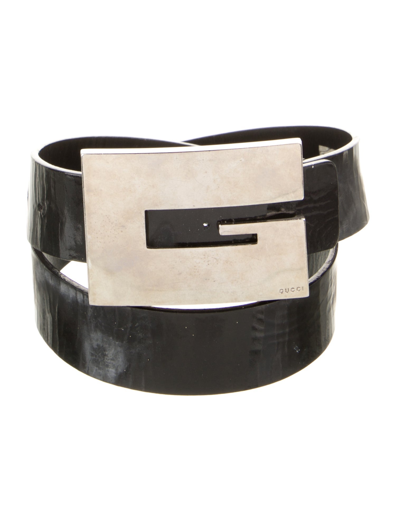 Gucci Patent Leather Waist Belt